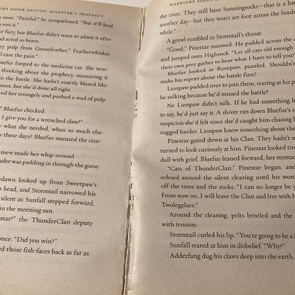 Bluestar’s Prophecy WARRIORS SUPER EDITION - Picture 10 of 10
